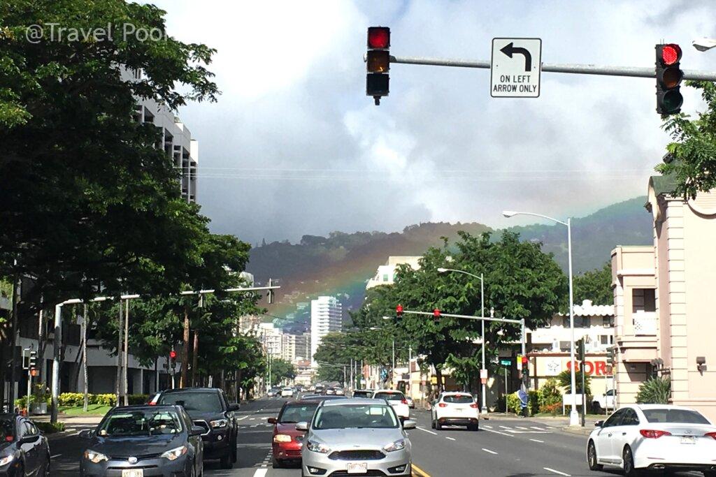 ハワイでは毎日虹が見える